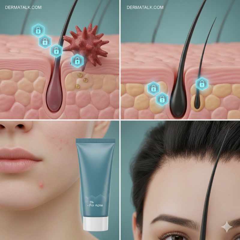 Clascoterone: The Single Magic Drug That Stops Hormonal Acne and Reverses Balding